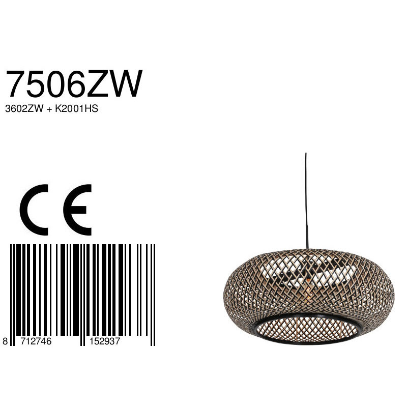 gevlochten-rotan-hanglamp-steinhauer-maze-7506zw-7