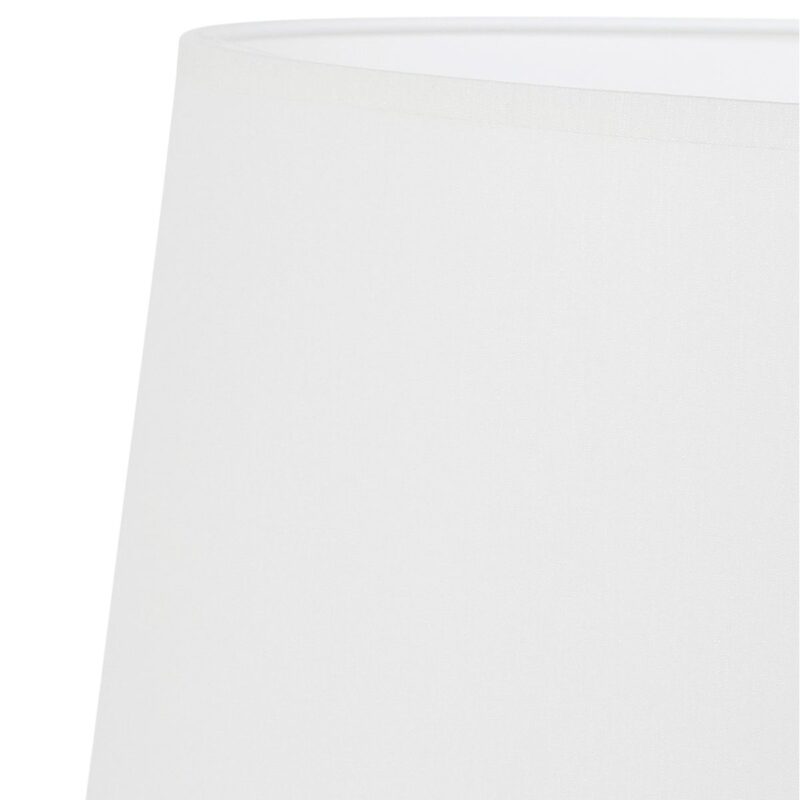 Moderne witte stoffen lampenkap Steinhauer  - Ø 45 cm - Afbeelding 3
