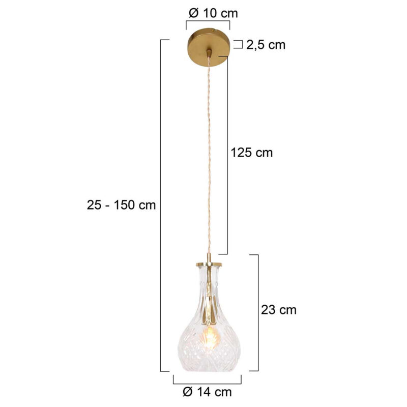 mexlite-hanglamp-grazioglass-messing-glasmetaal-ø14cm-e14-3493me-1