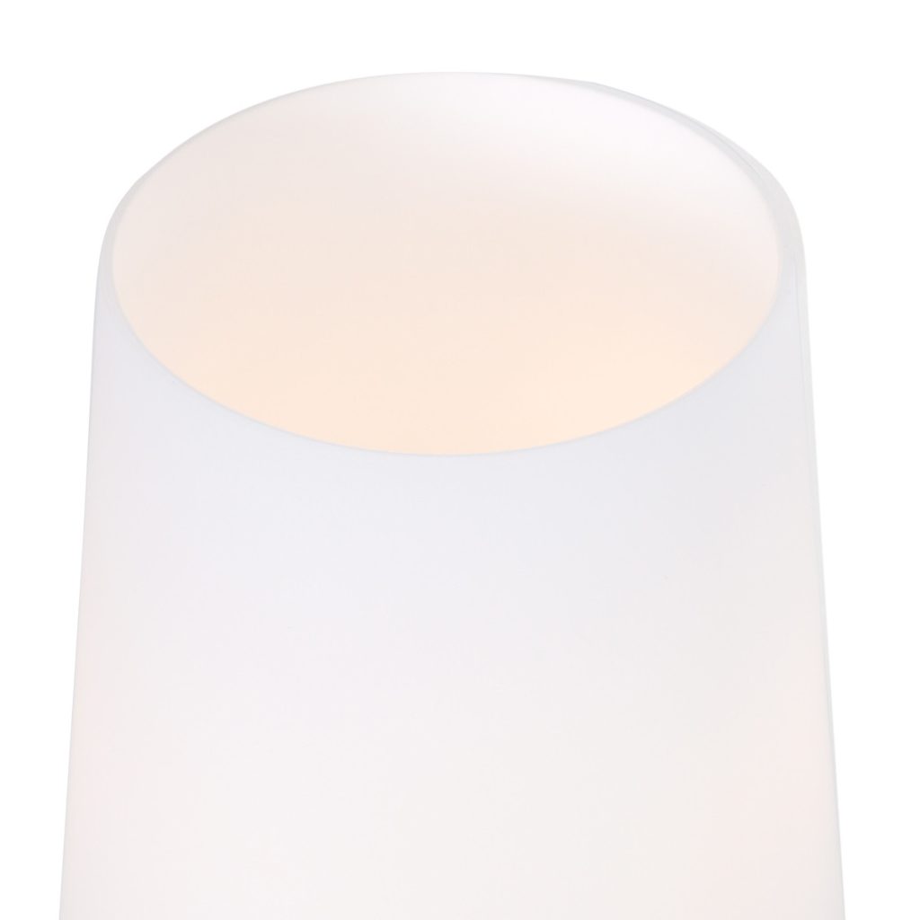 Klassieke melkglas tafellamp brons Steinhauer Ancilla - Afbeelding 6