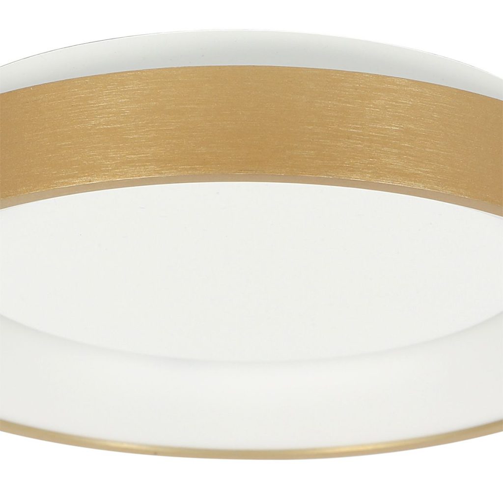 Gouden Minimalistische LED Plafondlamp Steinhauer Ringlede - Afbeelding 5
