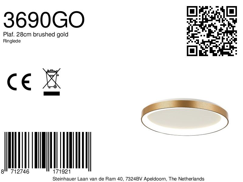 gouden-minimalistische-led-plafondlamp-plafonnieres-steinhauer-ringlede-goud-en-wit-3690go-5