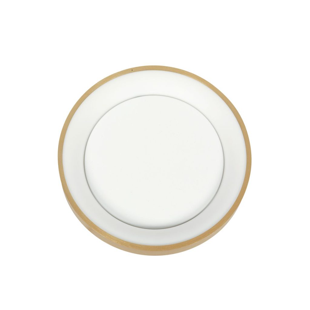 Gouden Minimalistische LED Plafondlamp Steinhauer Ringlede - Afbeelding 10