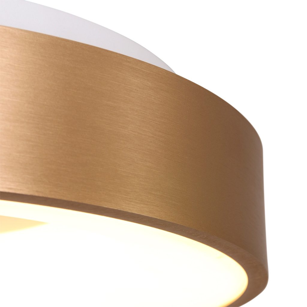 Gouden plafondlamp Steinhauer Ringlede - Afbeelding 3