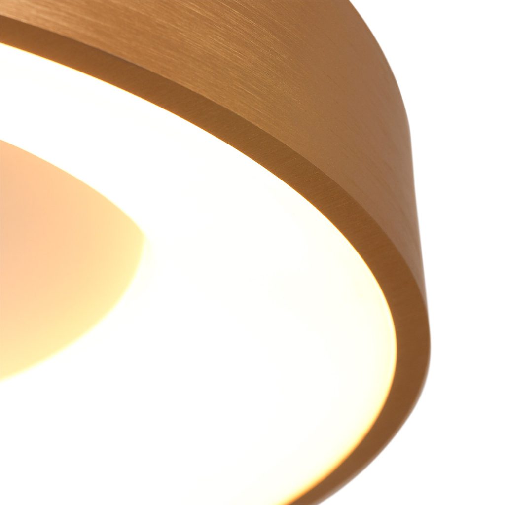 Gouden plafondlamp Steinhauer Ringlede - Afbeelding 4