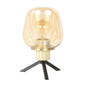 gouden-tafellamp-met-rosekleurig-glas-steinhauer-reflexion-2683me-1