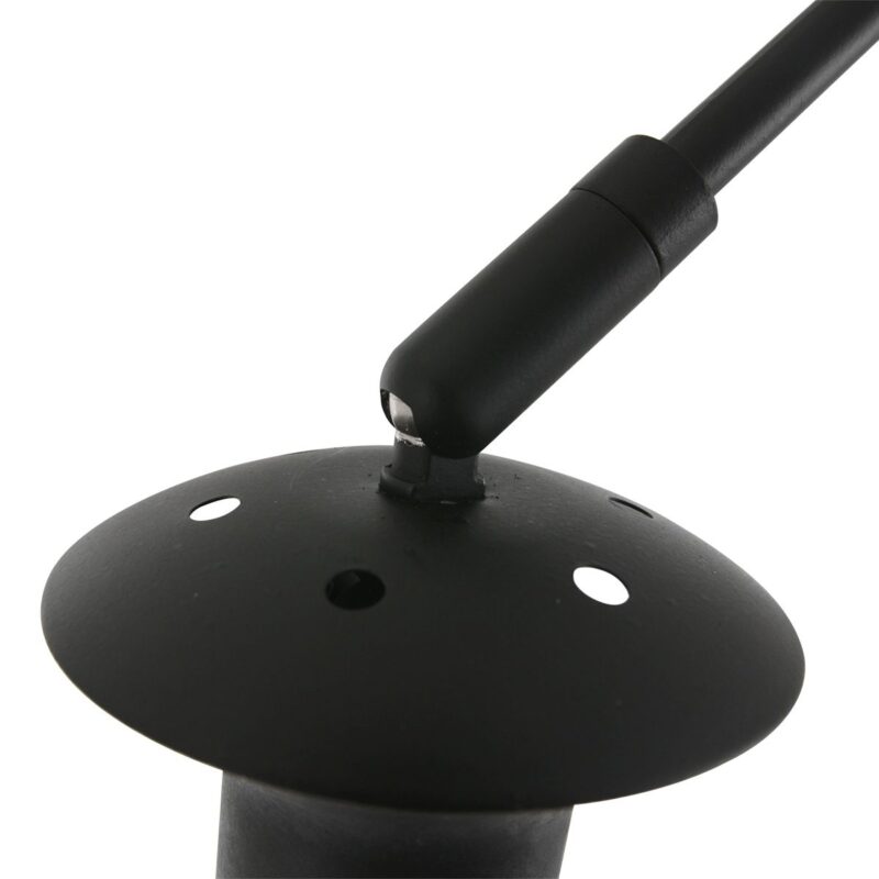 Trendy zwarte metalen wandlamp Steinhauer Sparkled light - Afbeelding 9