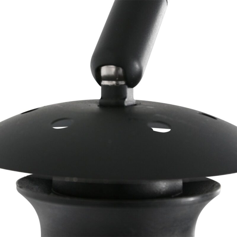 Trendy zwarte metalen wandlamp Steinhauer Sparkled light - Afbeelding 10