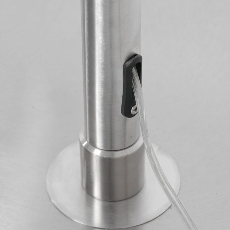 Moderne stalen vloerlamp metaal Steinhauer Sparkled light - Afbeelding 12