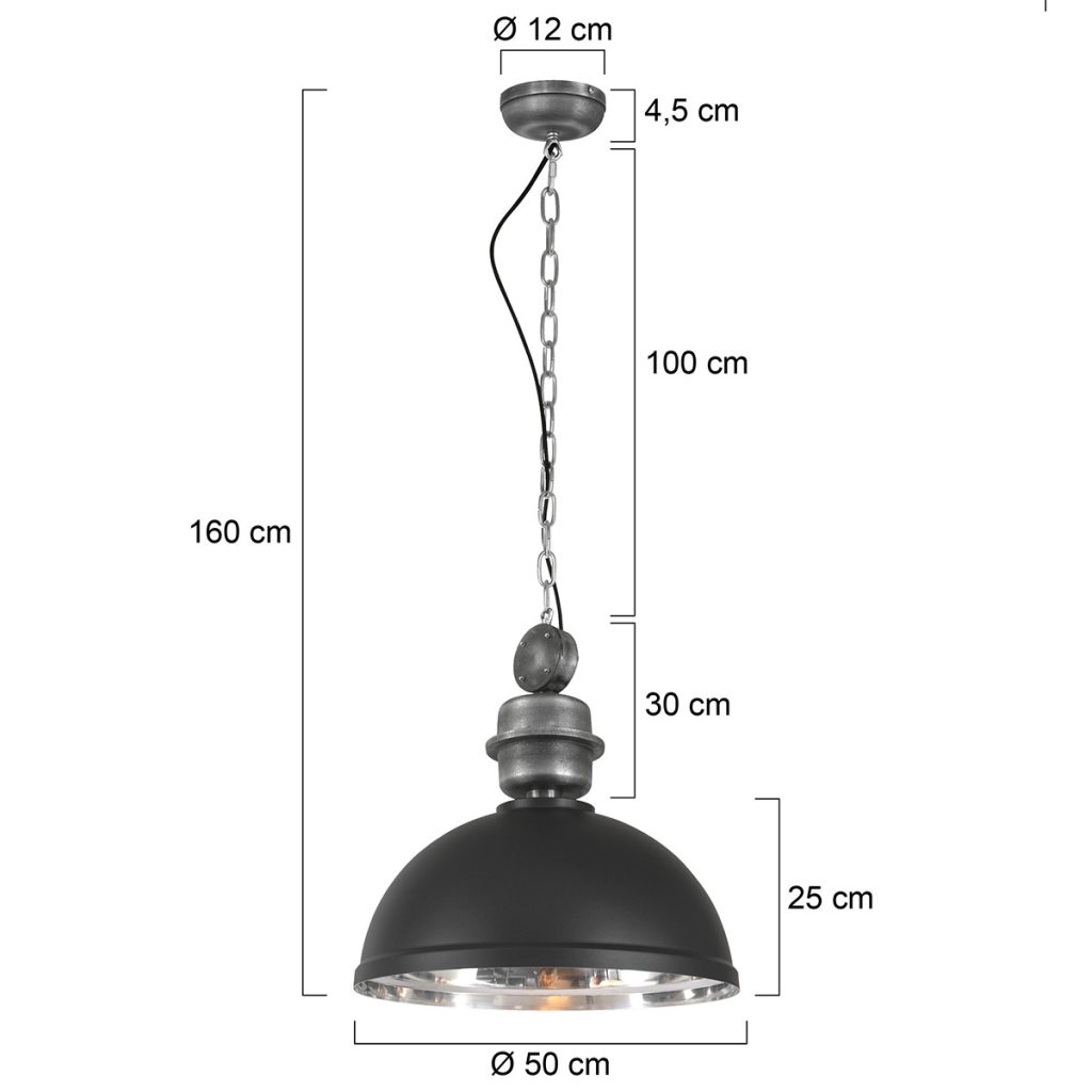 mexlite-hanglamp-gaeve-zwart-metaal-ø50cm-e27-2661zw-1