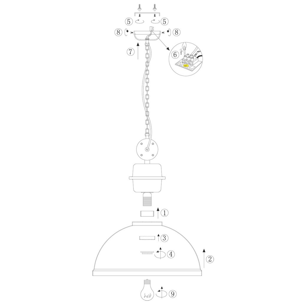 mexlite-hanglamp-gaeve-zwart-metaal-ø50cm-e27-2661zw-1