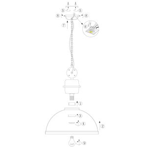 mexlite-hanglamp-gaeve-zwart-metaal-ø50cm-e27-2661zw-1
