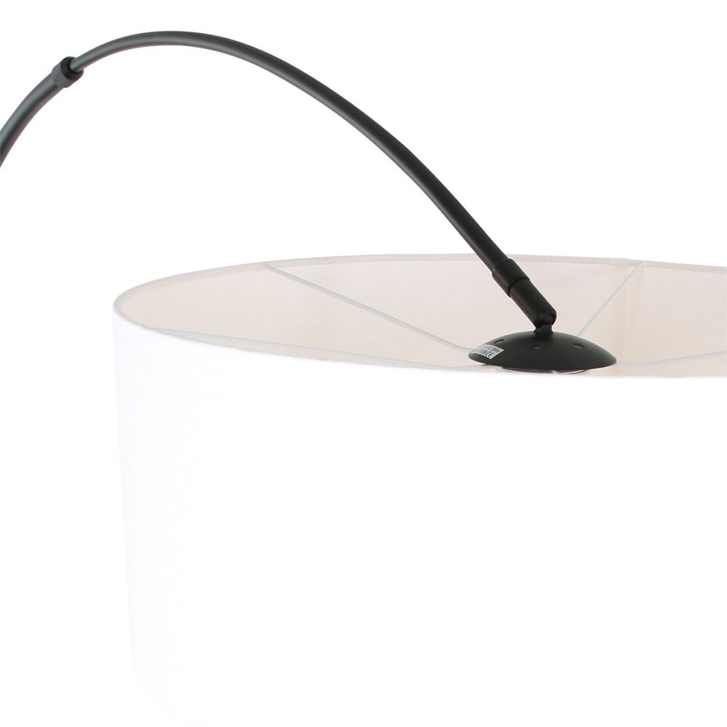 Trendy zwarte metalen vloerlamp Steinhauer Sparkled light - Afbeelding 14