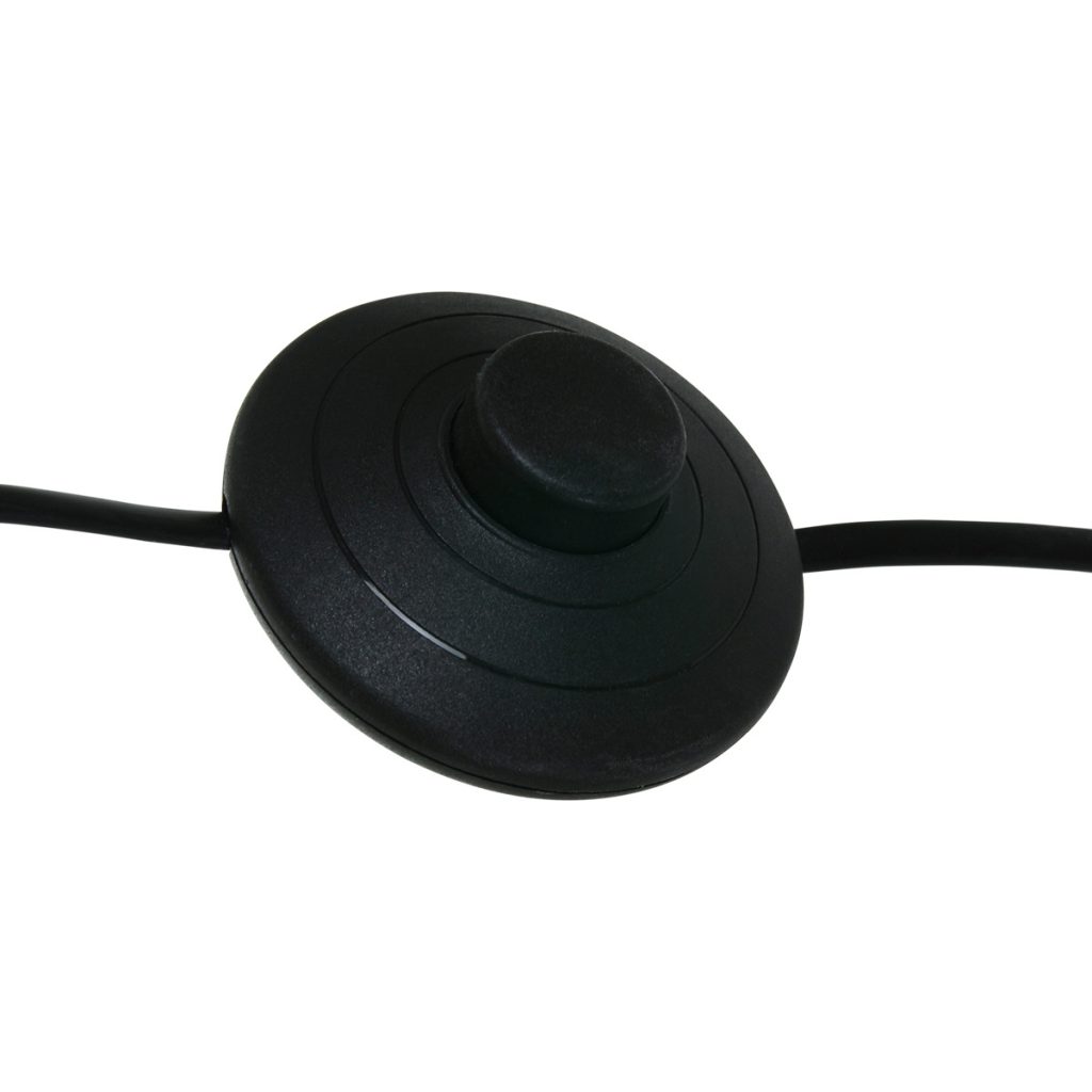 Industriële zwarte metalen vloerlamp knikarm Mexlite Office magna - Afbeelding 15