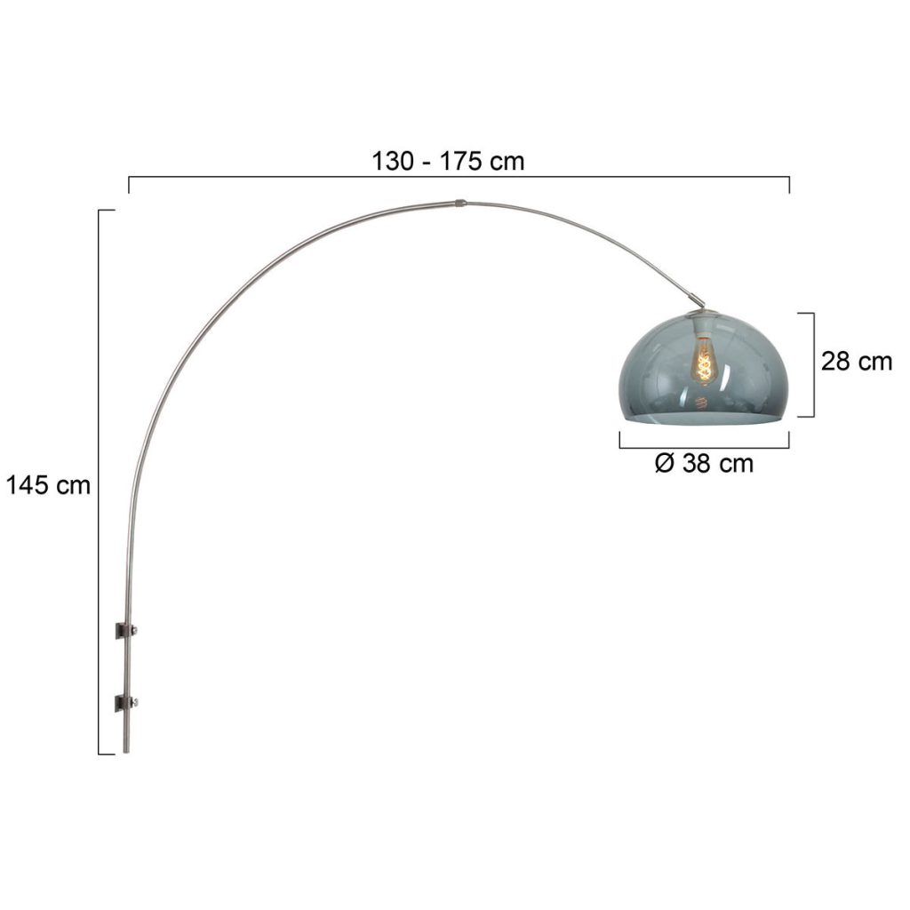 Grote verstelbare wandlamp Steinhauer Sparkled light - Afbeelding 6