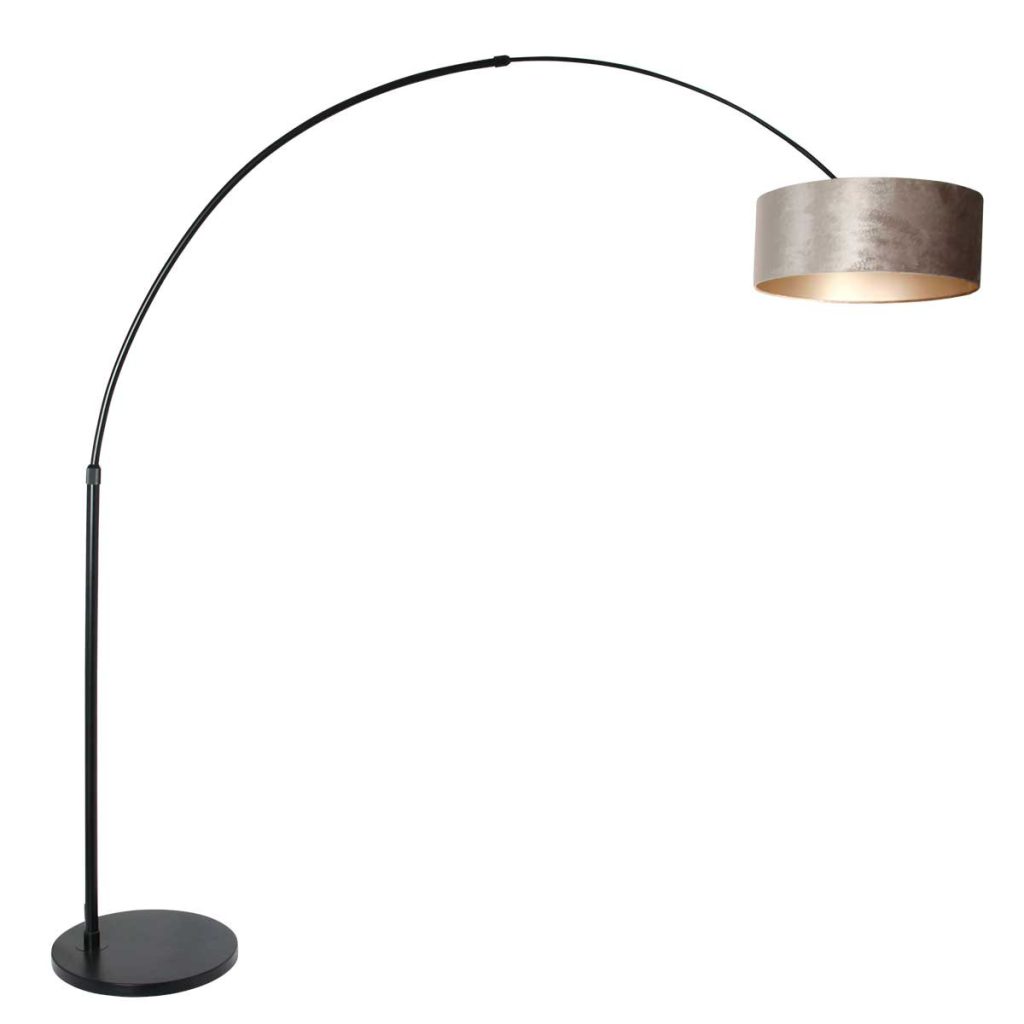 grote-vloerlamp-met-verstelbare-boog-steinhauer-sparkled-light-8128zw-1