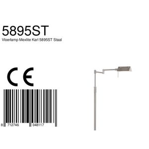 mexlite-vloerlamp-karl-staal-glasmetaal-designlamp-led-5895st-1