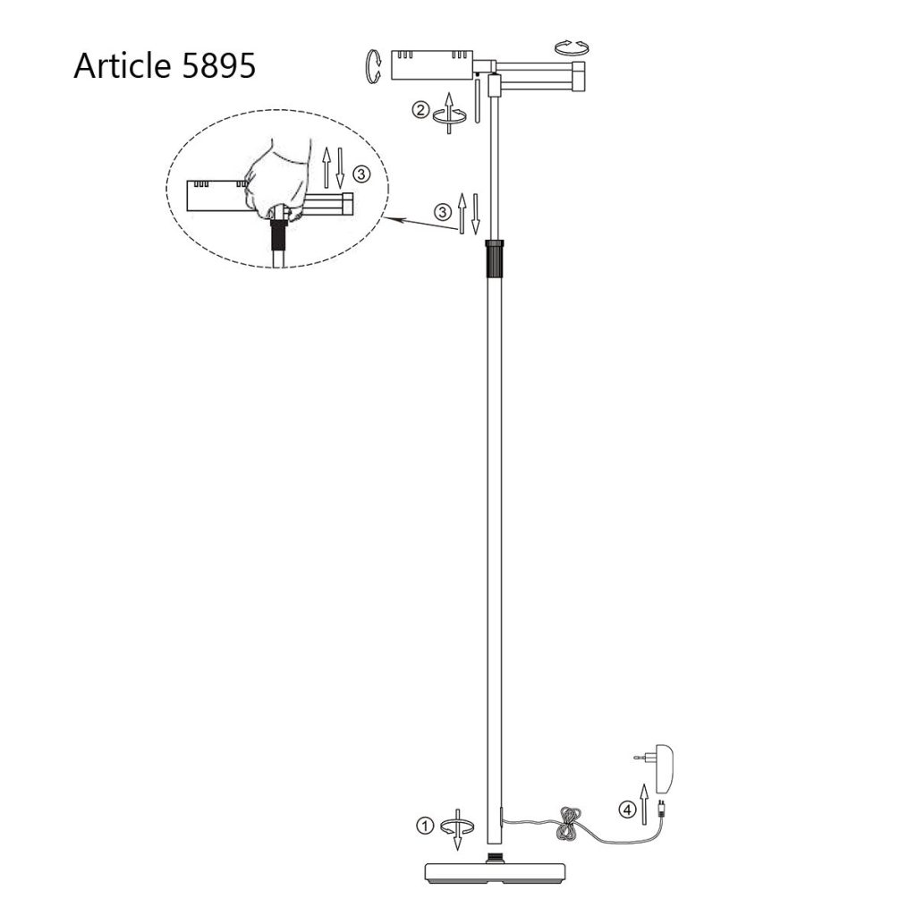 mexlite-vloerlamp-karl-staal-glasmetaal-designlamp-led-5895st-1