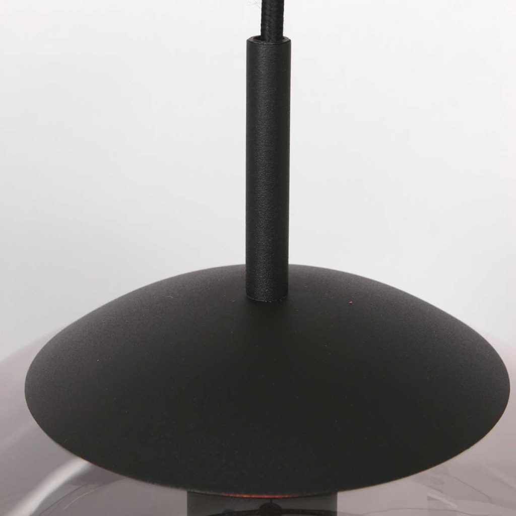 Hanglamp Bollique 20cm 3496ZW Zwart Steinhauer Bollique - Afbeelding 3