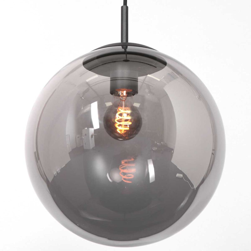 steinhauer-hanglamp-bollique-zwart-glasmetaal-ø20cm-e27-3496zw-1