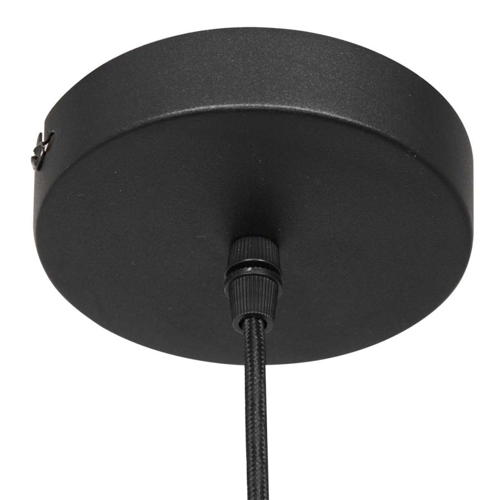 Hanglamp Bollique 20cm 3496ZW Zwart Steinhauer Bollique - Afbeelding 5