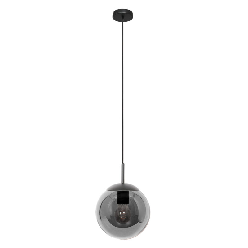 steinhauer-hanglamp-bollique-zwart-glasmetaal-ø20cm-e27-3496zw-1
