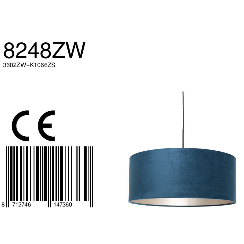 hanglamp-met-blauwe-kap-steinhauer-sparkled-light-8248zw-6
