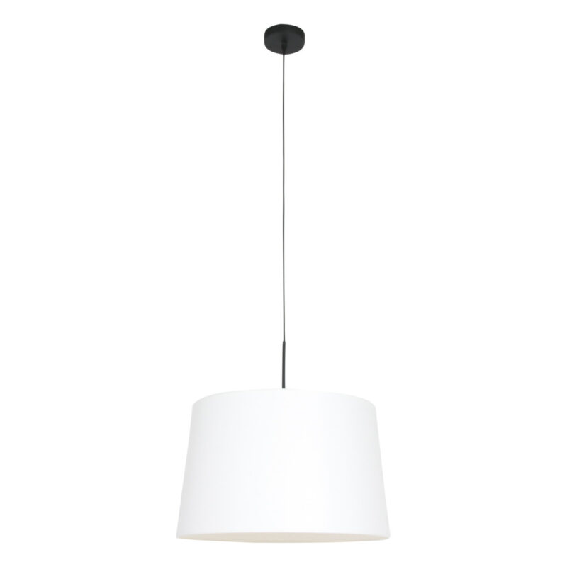 Hanglamp met effen witte kap Steinhauer Sparkled light - Afbeelding 2