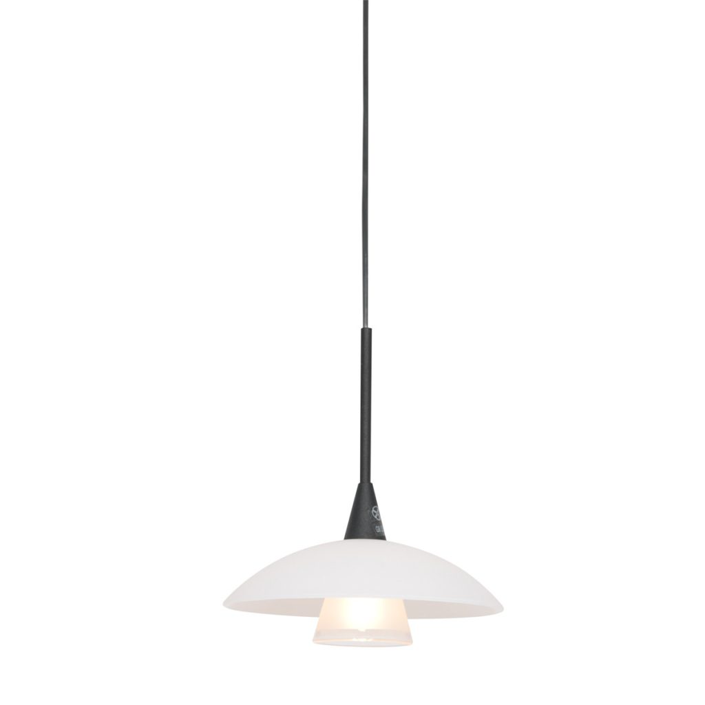 Hanglamp met glazen schotel Steinhauer Tallerken - Afbeelding 2