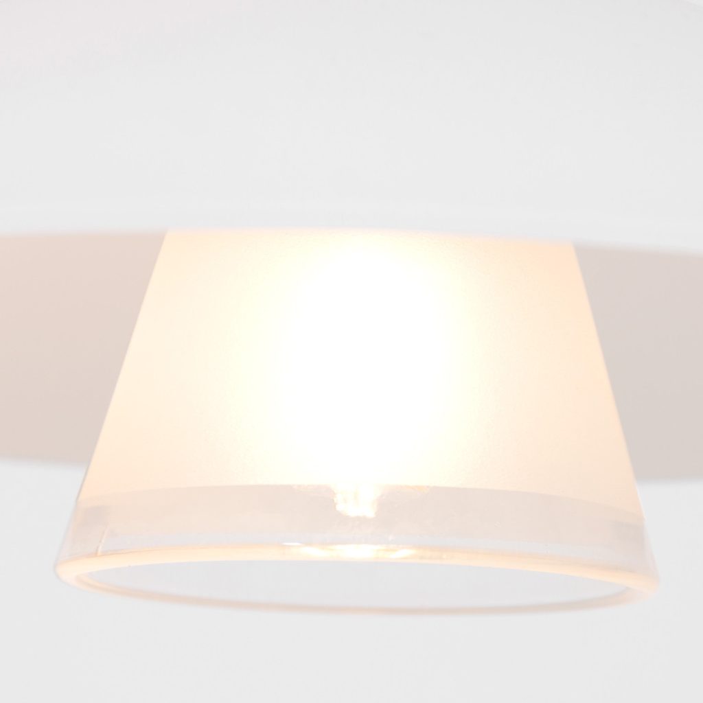 Hanglamp met glazen schotel Steinhauer Tallerken - Afbeelding 5