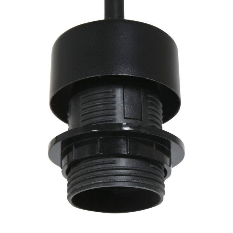 Hanglamp met linnen taupe kap Steinhauer Sparkled light - Afbeelding 4