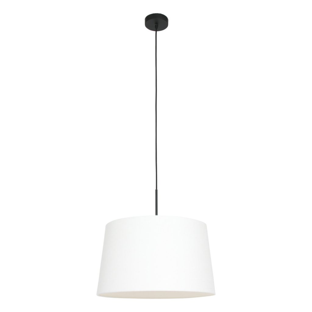 Hanglamp met linnen witte kap Steinhauer Sparkled light - Afbeelding 2