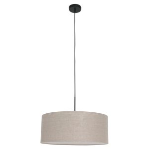 hanglamp-met-ronde-taupe-kap-steinhauer-sparkled-light-8155zw-1