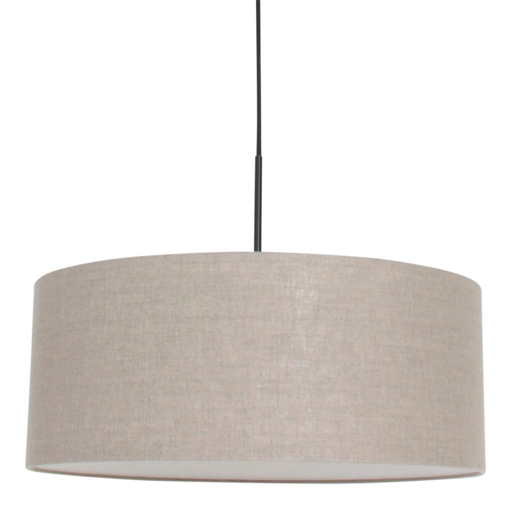 hanglamp-met-ronde-taupe-kap-steinhauer-sparkled-light-8155zw