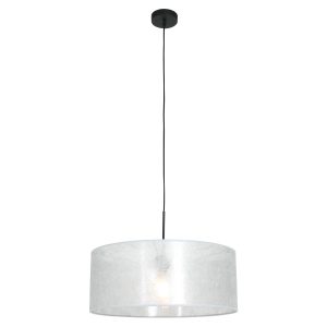 hanglamp-met-zilveren-sizoflor-kap-steinhauer-sparkled-light-8153zw-1