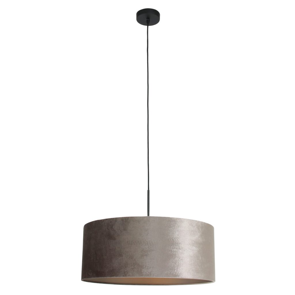 Hanglamp met zilveren velvet kap Steinhauer Sparkled light - Afbeelding 2