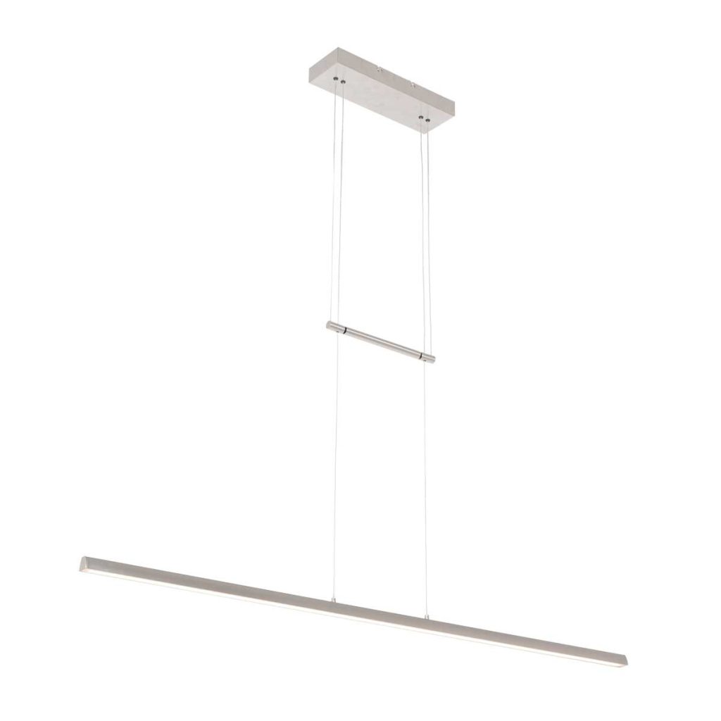 Rechthoekige design hanglamp glasplaat staal Steinhauer Profilo - Afbeelding 2