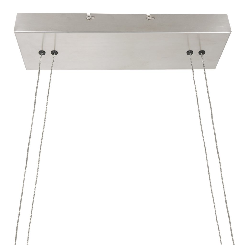 Rechthoekige design hanglamp glasplaat staal Steinhauer Profilo - Afbeelding 5