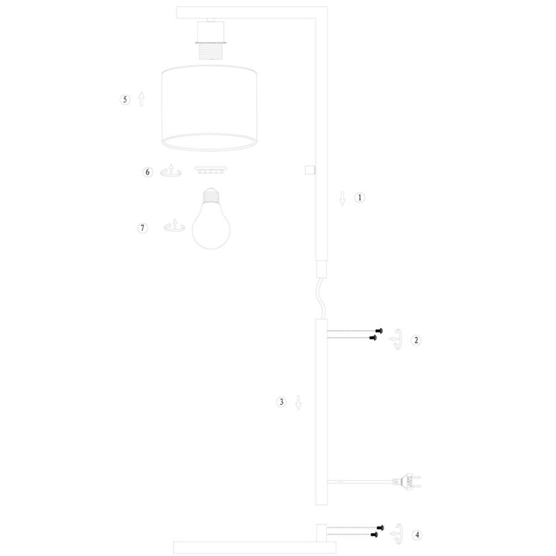 Hippe vloerlamp Steinhauer Stang - Afbeelding 8