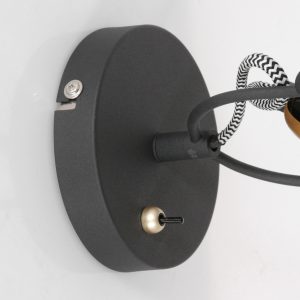 mexlite-wandlamp-nove-zwart-metaal-opbouwspot-e14-3326zw-1