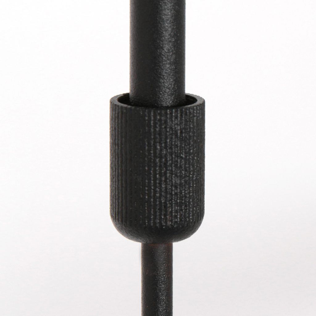 Moderne zwarte hanglamp metaal Steinhauer Stang - Afbeelding 11