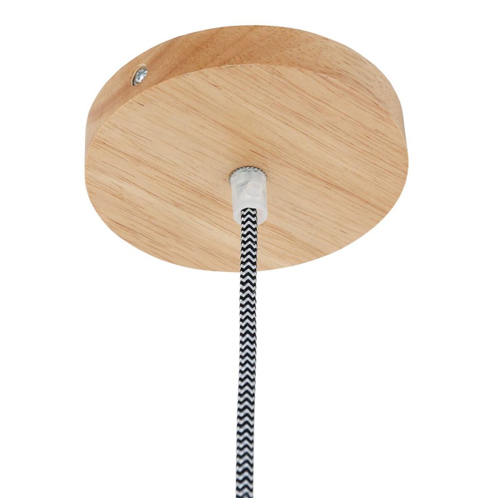 Houten hanglamp met spijlen druppel Steinhauer Smukt - Afbeelding 14