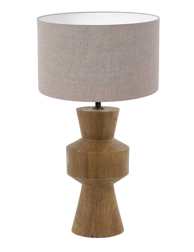 houten-lampenvoet-met-taupe-kap-light-living-gregor-beuken-3595be-1