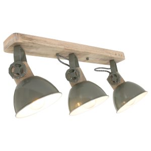 mexlite-spot-gearwood-groen-metaalrubberwood-opbouwspot-e27-2133g-1