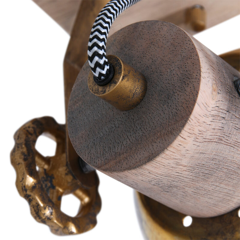 mexlite-spot-gearwood-brons-metaalrubberwood-opbouwspot-e27-7968br-1