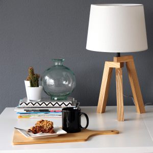 mexlite-tafellamp-sabi-hout-houtlinnen-ø30cm-e27-7662be-1