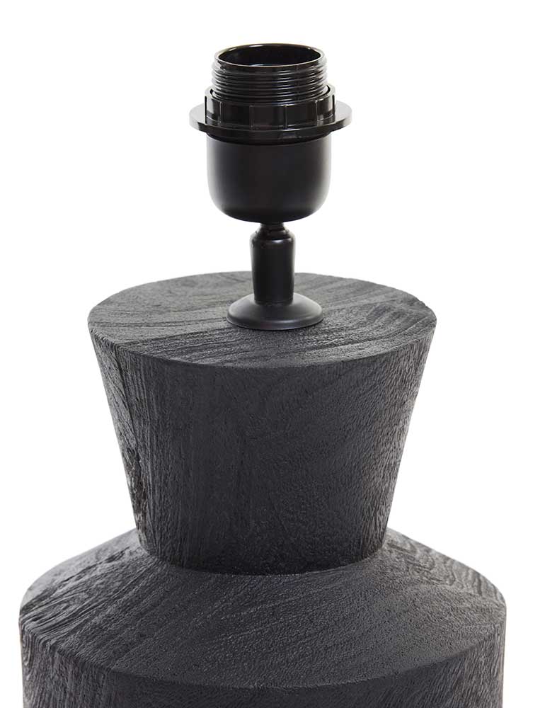 houten-tafellamp-met-witte-kap-light-living-gregor-zwart-3601zw-3