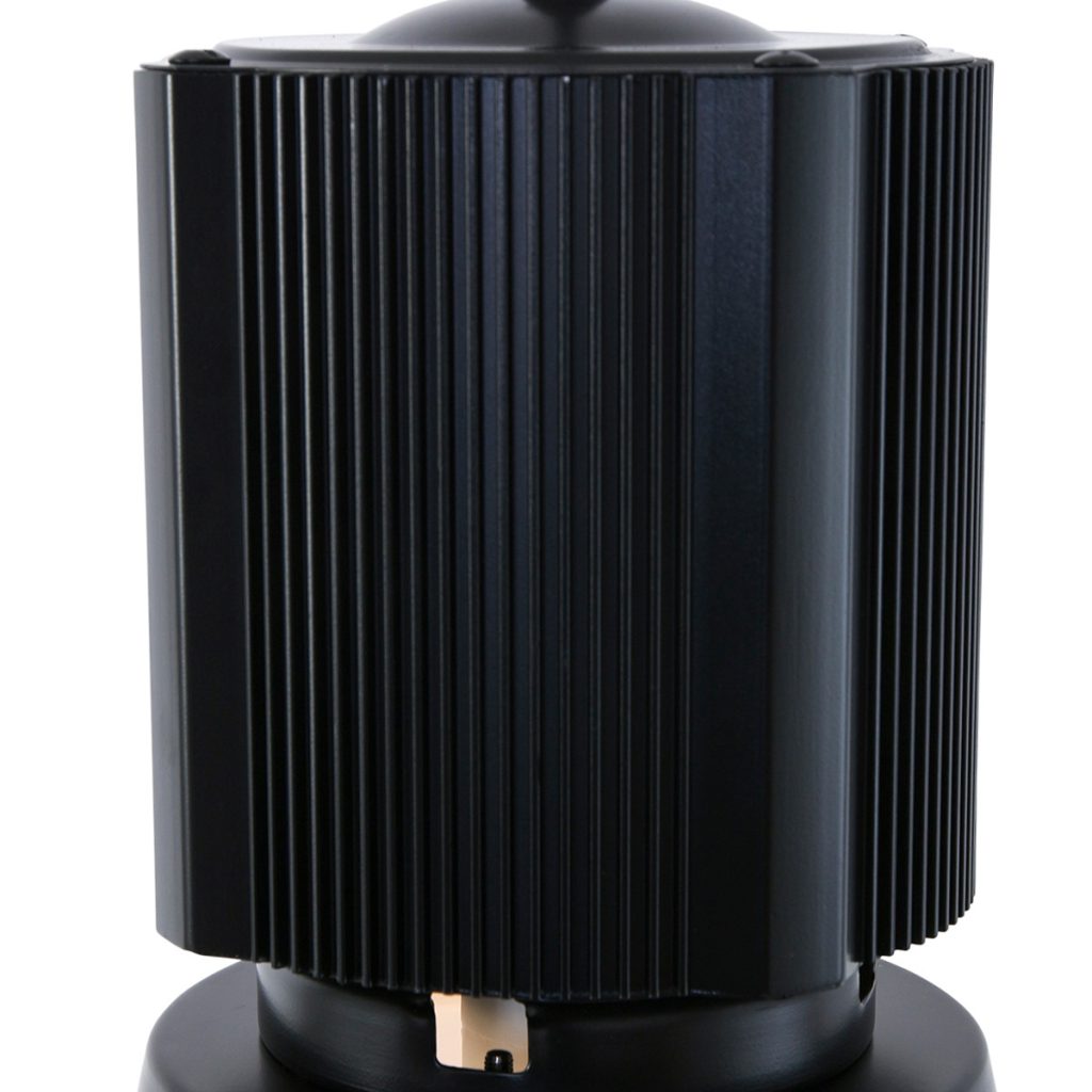 Ronde industriële zwarte hanglamp metaal/matglas Steinhauer Warbier - Afbeelding 5