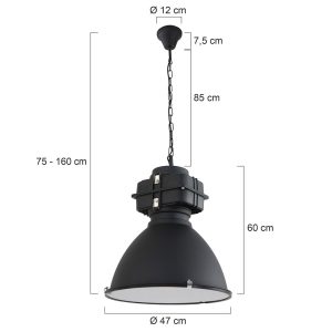mexlite-hanglamp-densi-zwart-glasmetaal-ø47cm-e27-7779zw-1