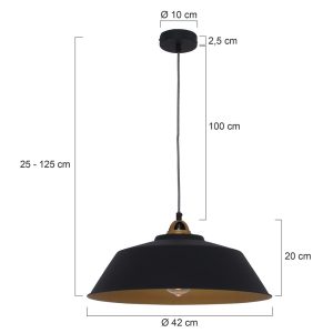 mexlite-hanglamp-nove-zwart-metaal-ø42cm-e27-1318zw-1